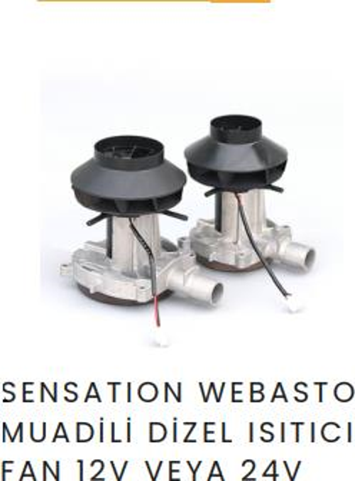 Webasto Muadili Dizel Isıtıcı Fan 24V