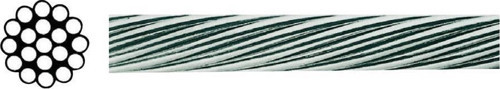 14 Mm Paslanmaz Ccedil;elik Halat 1X19 Cr-Nı