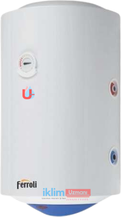 CALYPSO Silindirik 80 Litre Elektrikli Termosifon CLYPS-80 (Montaj Hariç)