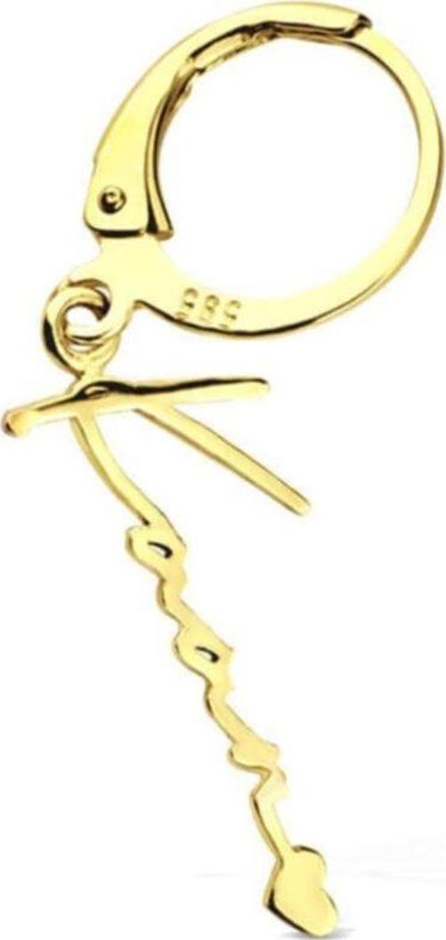 Sallantılı Tek Küpe