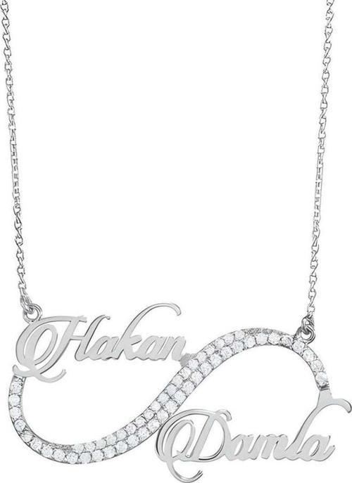 Çift Isimli Altın Kolye