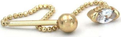 Markiz Taş Detaylı Tragus Küpe