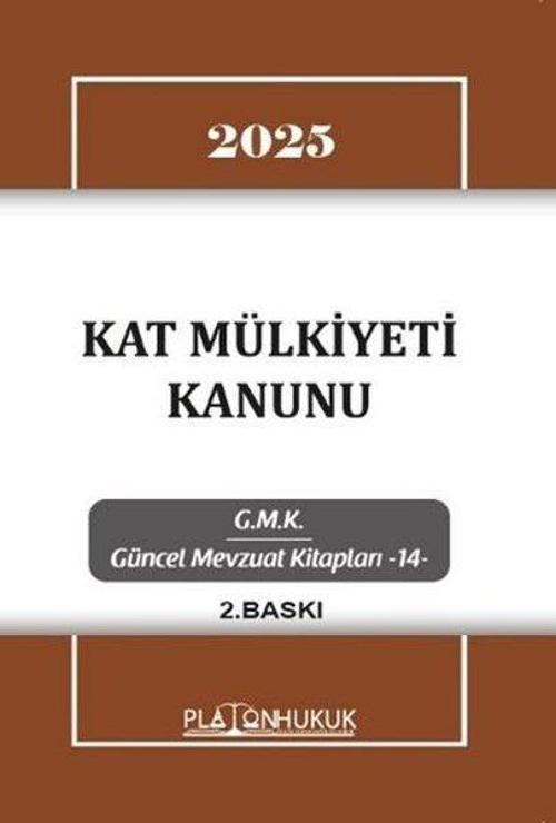 2025 Kat Mülkiyeti Kanunu - GMK Güncel Mevzuat Kitapları 14