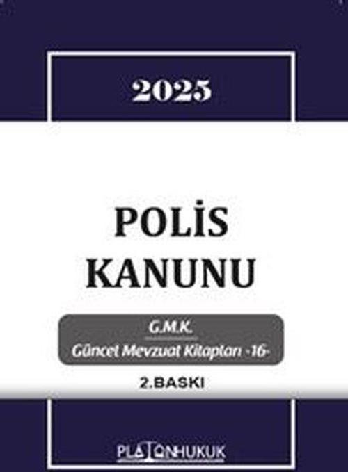 2025 Polis Kanunu - GMK Güncel Mevzuat Kitapları 16