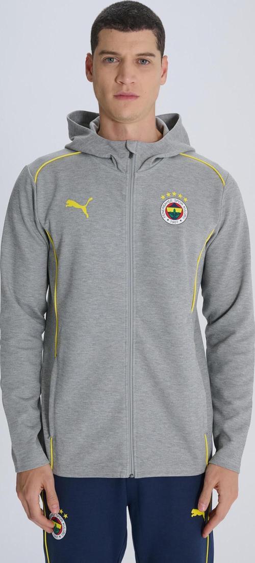 PUMA FENERBAHÇE KAPŞONLU GRI SWEAT