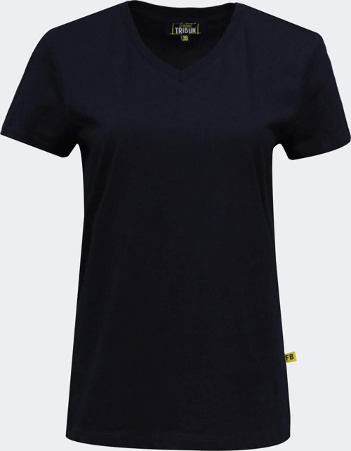 KADIN TRIBUN BASIC V YAKA TSHIRT.