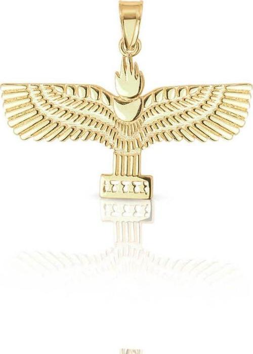 Aramean Syriac Altın Kolye Ucu