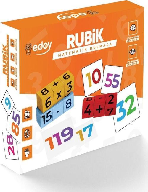 Montessori Eğitici Matematik Oyunu -Rubik Matematik Bulmaca Oyunu Eğitici Oyuncak