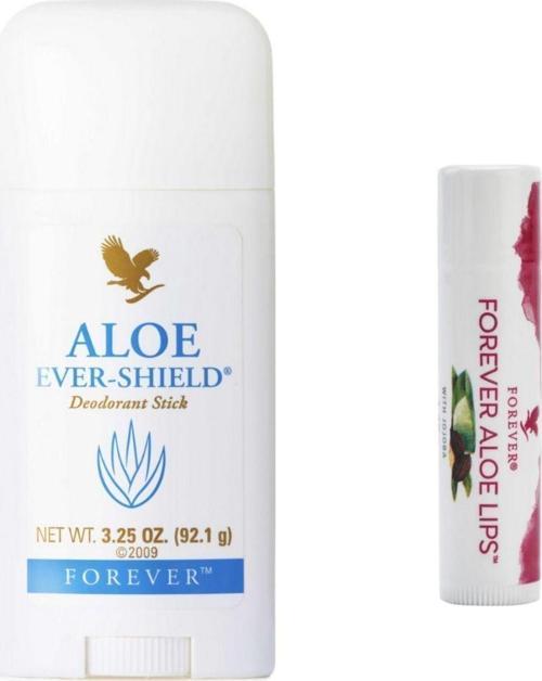 Aloe Ever-Shield Deodorant Stick Rollon 1 Adet Ve Aloe Lips 1 Adet - 022- 067