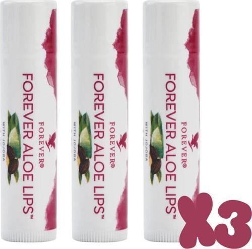 Aloe Lips Dudak Koruyucu Bakımı Ve Nemlendirici Krem - 3 Adet