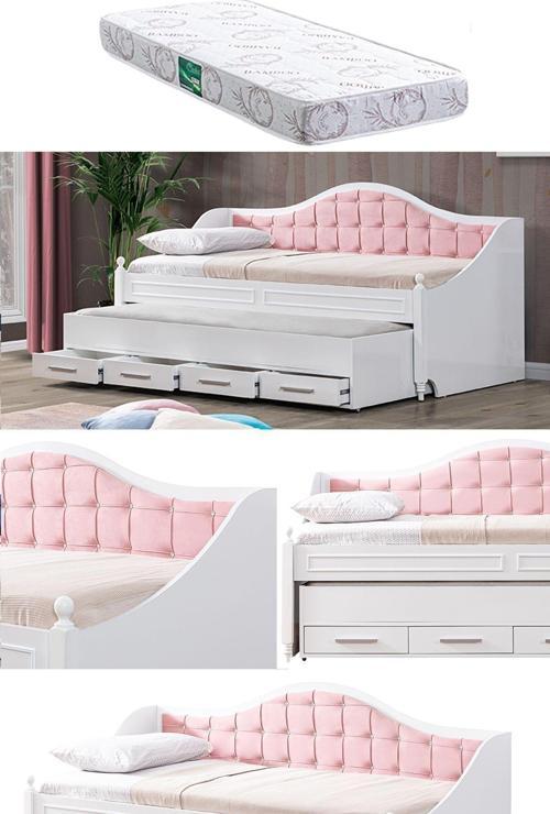 Yavrulu Karyola, Eymen Yavrulu Yatak - Pembe 1 Adet Comfort Yatak