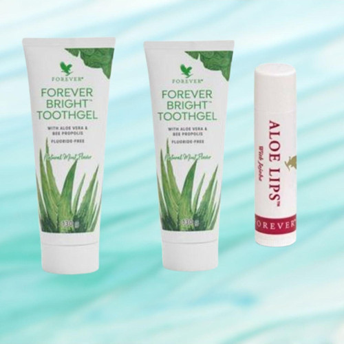 Brıght Aloe Diş Macunu 2 Adet Ve Aloe Lips 1 Adet