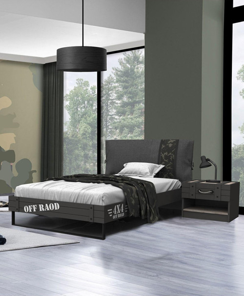 Karyola, Offroad Başlıklı Karyola 90x190