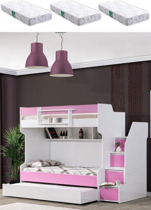 Ranza, Cesur Yavrulu Ranza - Pembe 3 Adet Comfort Yatak