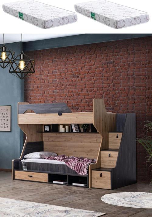 Ranza, Doğa Ranza Karyola + 2 Adet Comfort Yatak