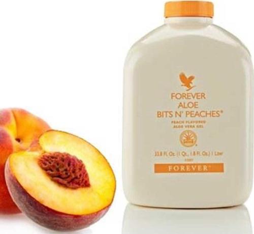 Aloe Vera’Lı Aloe Bits’ N Peaches Içecek 1 Lt Şeftali Aromalı