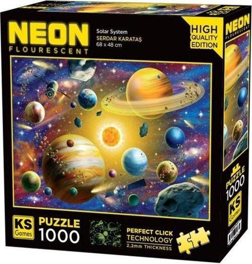 1000 Parça Puzzle Solar System