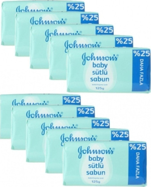 Johnson´S Baby Johnson'S Baby Sütlü Sabunu 100 Gr X 10 Adet