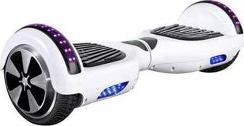 Hoverboard Scooter Beyaz Elektrikli Kaykay Akıllı Dengeli Çanta Hediyeli 2 Yıl Garanti