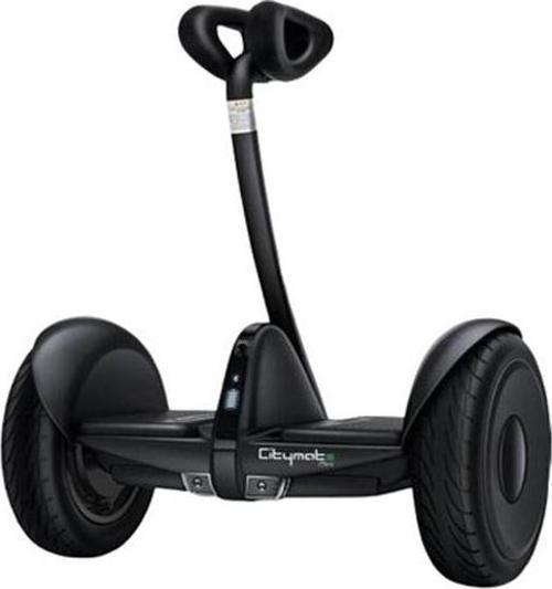 Ninebot Mini Elektrikli Kaykay Hoverboard Scooter  Siyah Bluetoothlu 10 inch Şişme Lastik