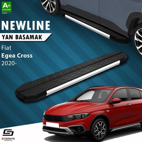 S-Dizayn Fiat Egea Cross NewLine Krom Yan Basamak 183 Cm 2020 Üzeri A+ Kalite