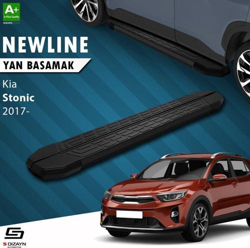 S-Dizayn Kia Stonic NewLine Siyah Yan Basamak 173 Cm 2017 Üzeri A+ Kalite