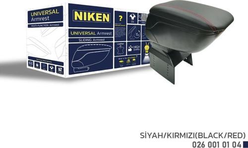 Niken Kol Dayama Sürgülü Siyah Kırmızı