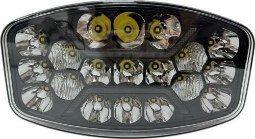 Offroad sis lambası 24.6 x 14 x 8.8cm beyaz-amber gündüz ledli adet  /  LASS375