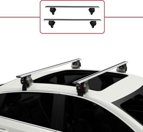 Ford Ka + 2016-2020 Arası ile uyumlu ACE-4 Ara Atkı Tavan Barı GRİ