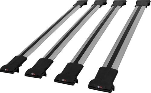 Citroen Jumper 2007 ve Sonrası ile uyumlu FLY Model Ara Atkı Tavan Barı GRİ 4 ADET BAR