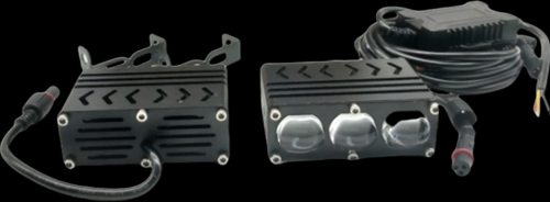 Offroad sis lambası 3 led beyaz 55w sarı 55w 12-80v /  LASS398