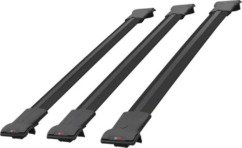 Citroen Jumpy 2007-2017 Arası ile uyumlu FLY Model Ara Atkı Tavan Barı SİYAH 3 ADET BAR