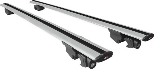 Kia Ceed (CD) SW 2019 ve Sonrası ile uyumlu HOOK Model Anahtar Kilitli Ara Atkı Tavan Barı GRİ