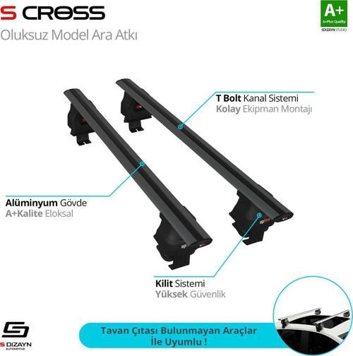 luksuz Model Siyah Ara Atkı A+ Kalite Parça