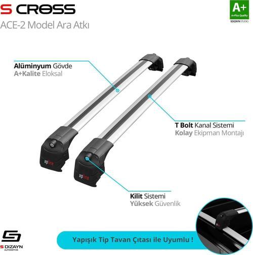 Seat Altea Uyumlu Xl 2006-2015 Ace-2 Model Gri Ara Atkı A+ Kalite Parça