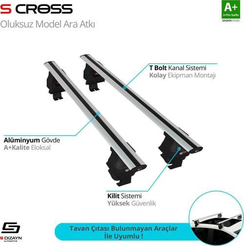 Nissan Qashqai Uyumlu 2021 Üzeri Oluksuz Model Gri Ara Atkı A+ Kalite Parça