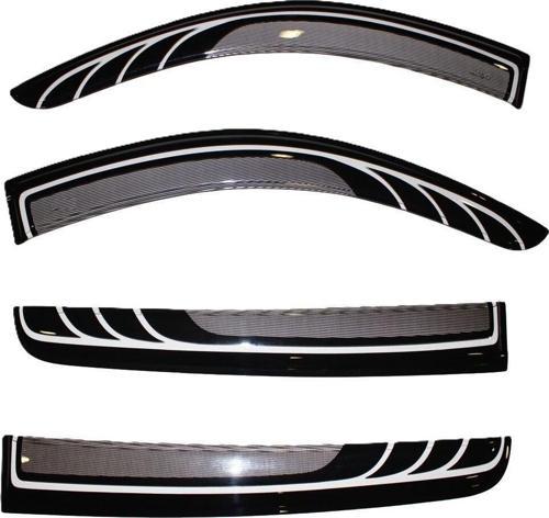 Toyota Hilux 2008-2014 Benekli Cam Rüzgarlığı Ön Ve Arka Parça