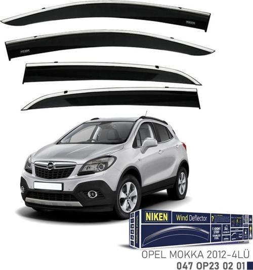 Niken Opel Uyumlu Mokka 2012 2019 Model Arası Kromlu Cam Rüzgarlığı