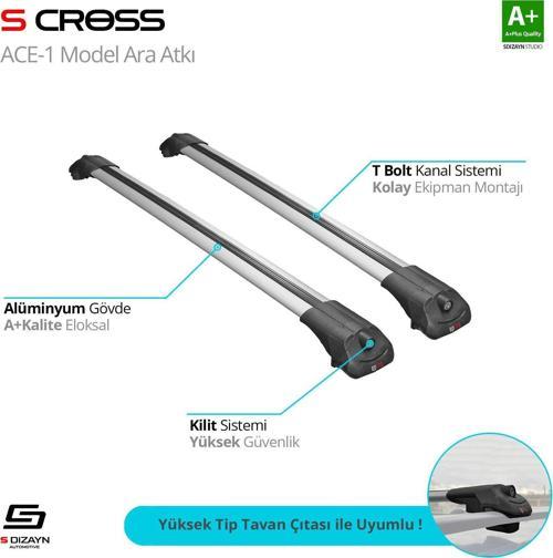 Jeep Renegade Uyumlu 2014 Üzeri Ace-1 Model Gri Ara Atkı A+ Kalite Parça