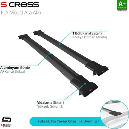 Mercedes Metris Uyumlu (W447) 2014 Üzeri Fly Model Siyah Ara Atkı A+Kalite Parça