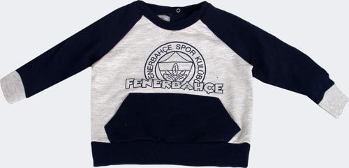 FB LOGO CEPLİ SWEATSHIRT
