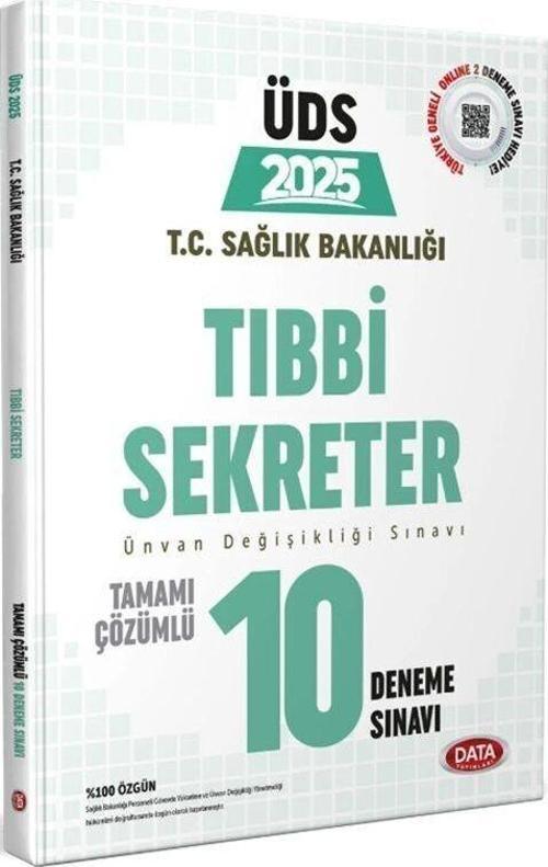T.C. Sağlık Bakanlığı Unvan Değişikliği Sınavı Tıbbi Sekreter Tamamı Çözümlü 10 Deneme Sınavı Data