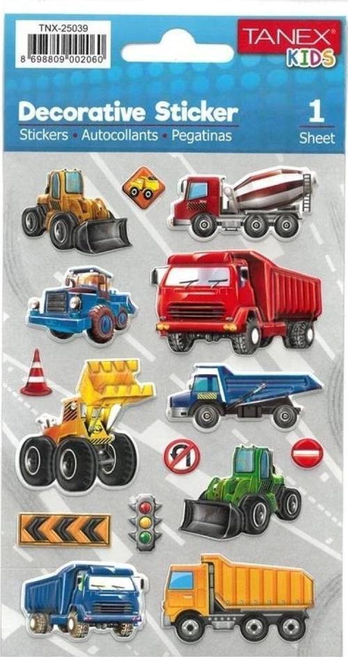 İNŞAAT ARAÇLARI STİCKER