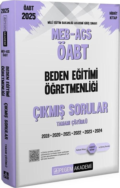 2025 MEB-AGS-ÖABT Beden Eğitimi Öğretmenliği Tamamı Çözümlü Çıkmış Sorular
