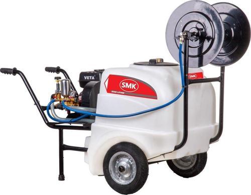 SMK-200LT  İlaçlama Makinası Pülverizatör 200Lt 7Hp