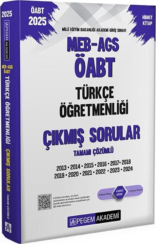 2025 MEB-AGS-ÖABT Türkçe Öğretmenliği Çıkmış Sorular