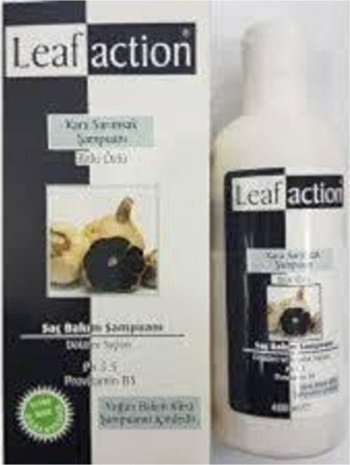 Leafaction Kara Sarımsak Şampuanı 400 Ml