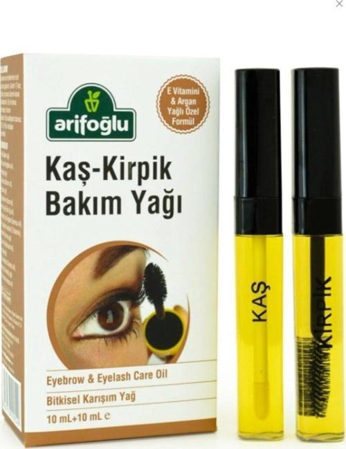 Kaş Kirpik Bakım Yağı 20 Ml Organik Argan Yağlı & Doğal E Vitaminli