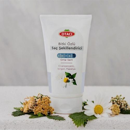 Doğal Jöle Bitkisel Besleyici Bitki Özlü Saç Şekillendirici Orta-Sert 150Ml