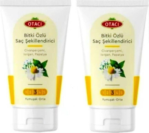 Bitkisel Saç Şekillendirici Yumuşak Orta 2'Li X 150 Ml.